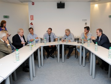 El Presidente de la República visita el PCTP y se reúne con autoridades y repesentantes del Instituto Polo Tecnológico de Pando